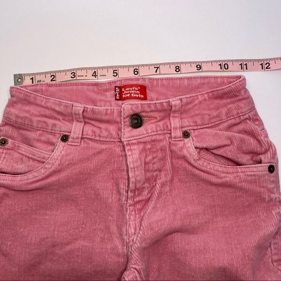 Levi’s | Girls Pink Corduroy Boot Cut Pants - Picture 6 of 9